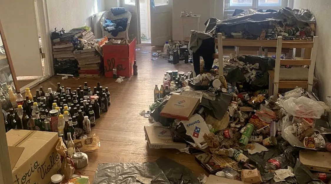 Entrümpelung vorher